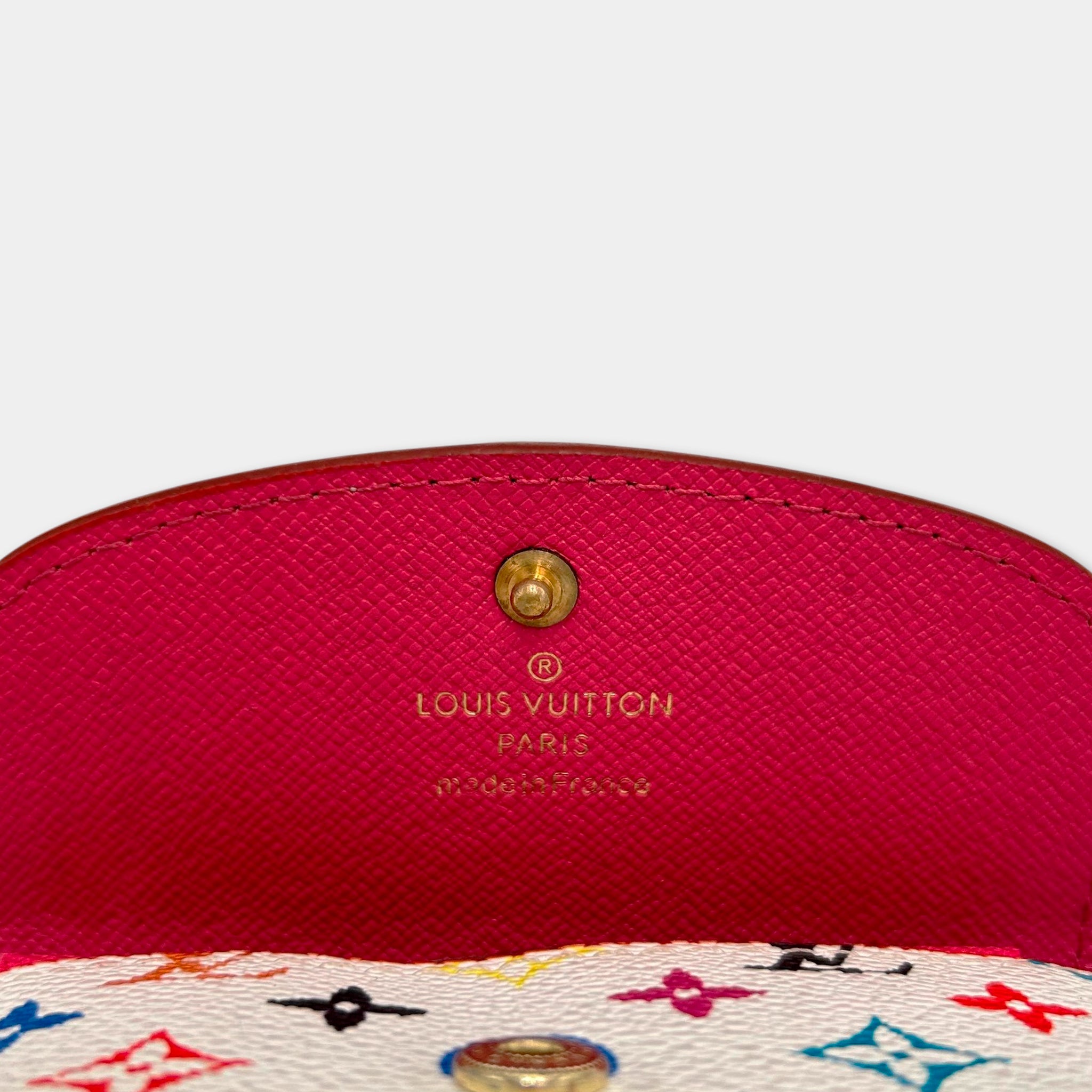 Louis Vuitton x Takashi Murakami Monogram Multicolor Porte Tresor Wallet