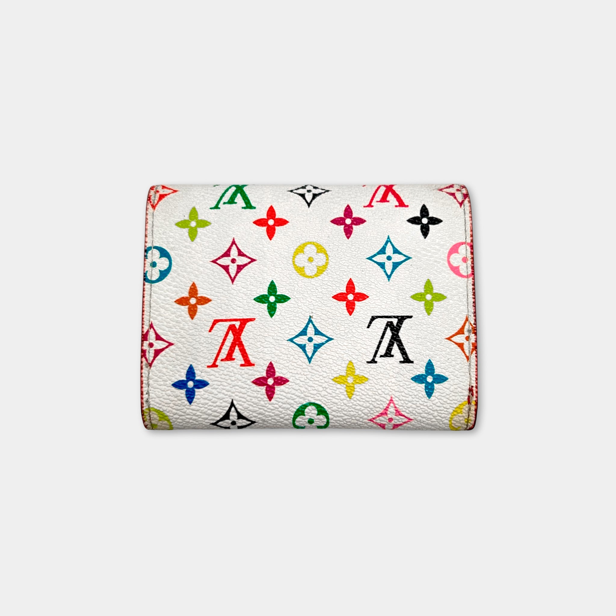 Louis Vuitton x Takashi Murakami Monogram Multicolor Porte Tresor Wallet