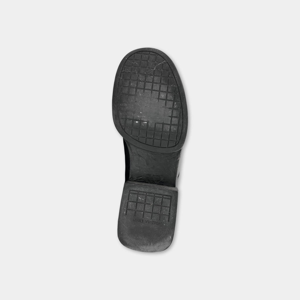 Louis Vuitton 2011 Double Buckle Combat Boots