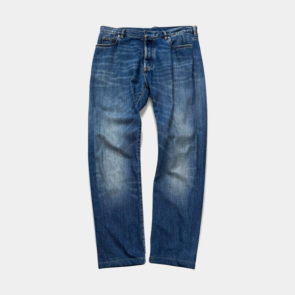 Maison Margiela MM10 Mid-Wash Straight-Leg Four-Stitch Jeans