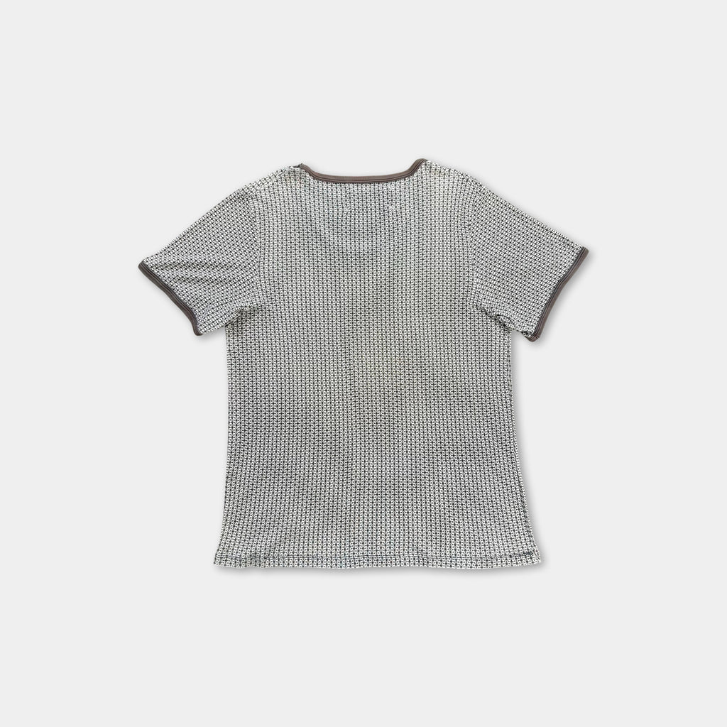 Maison Margiela MM10 Classic Brown Pattern T-Shirt