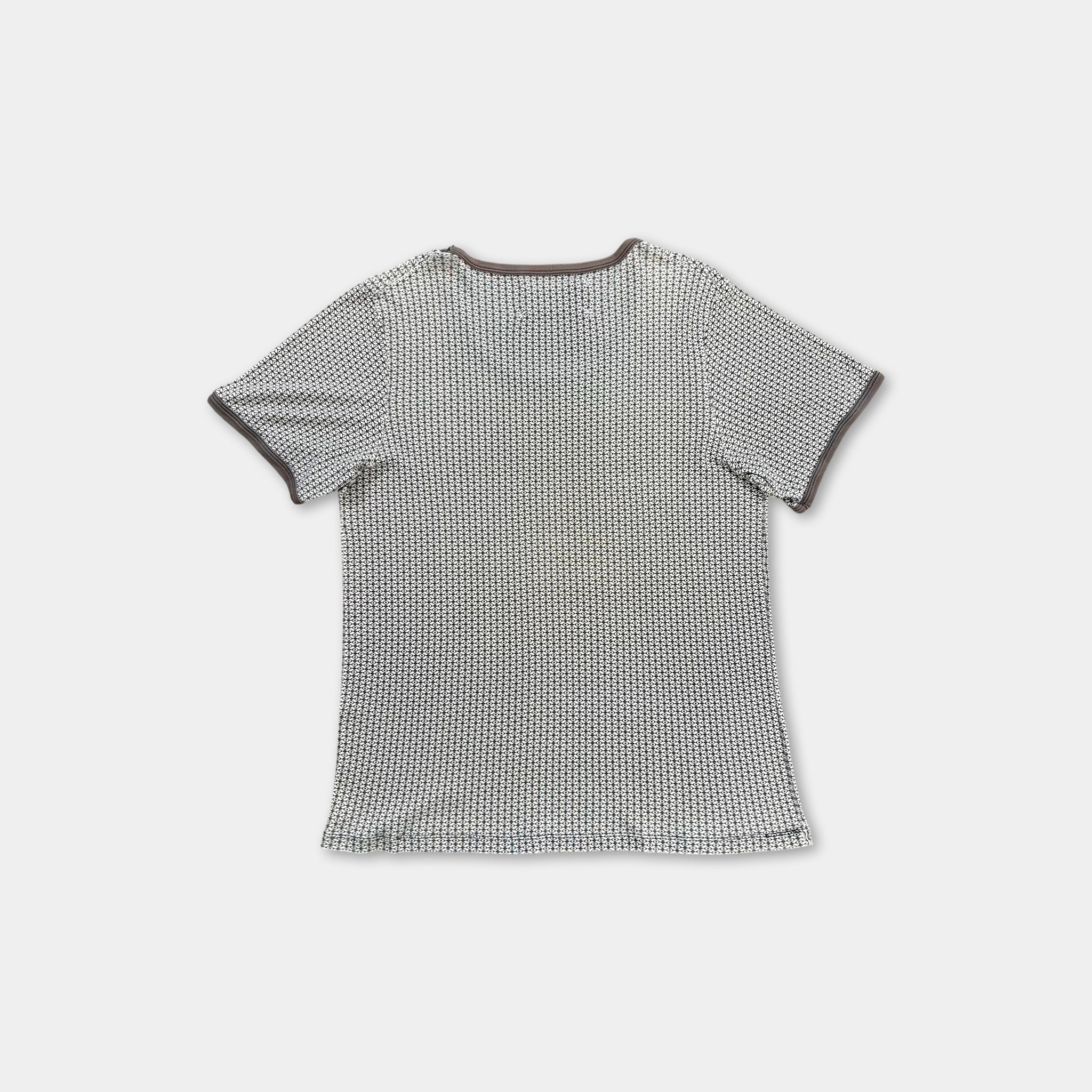 Maison Margiela MM10 Classic Brown Pattern T-Shirt