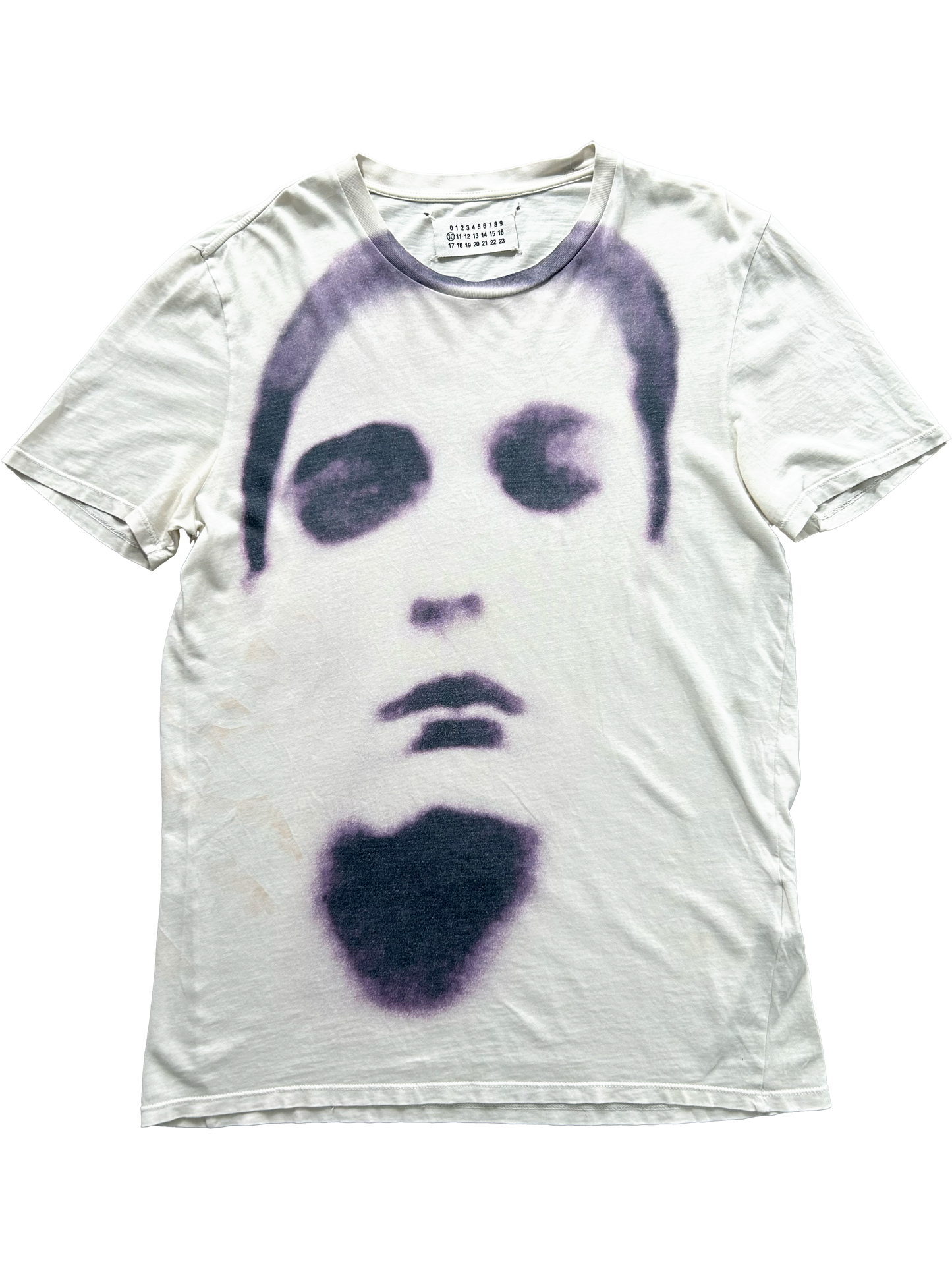 Maison Margiela SS10 Blur Face Tee