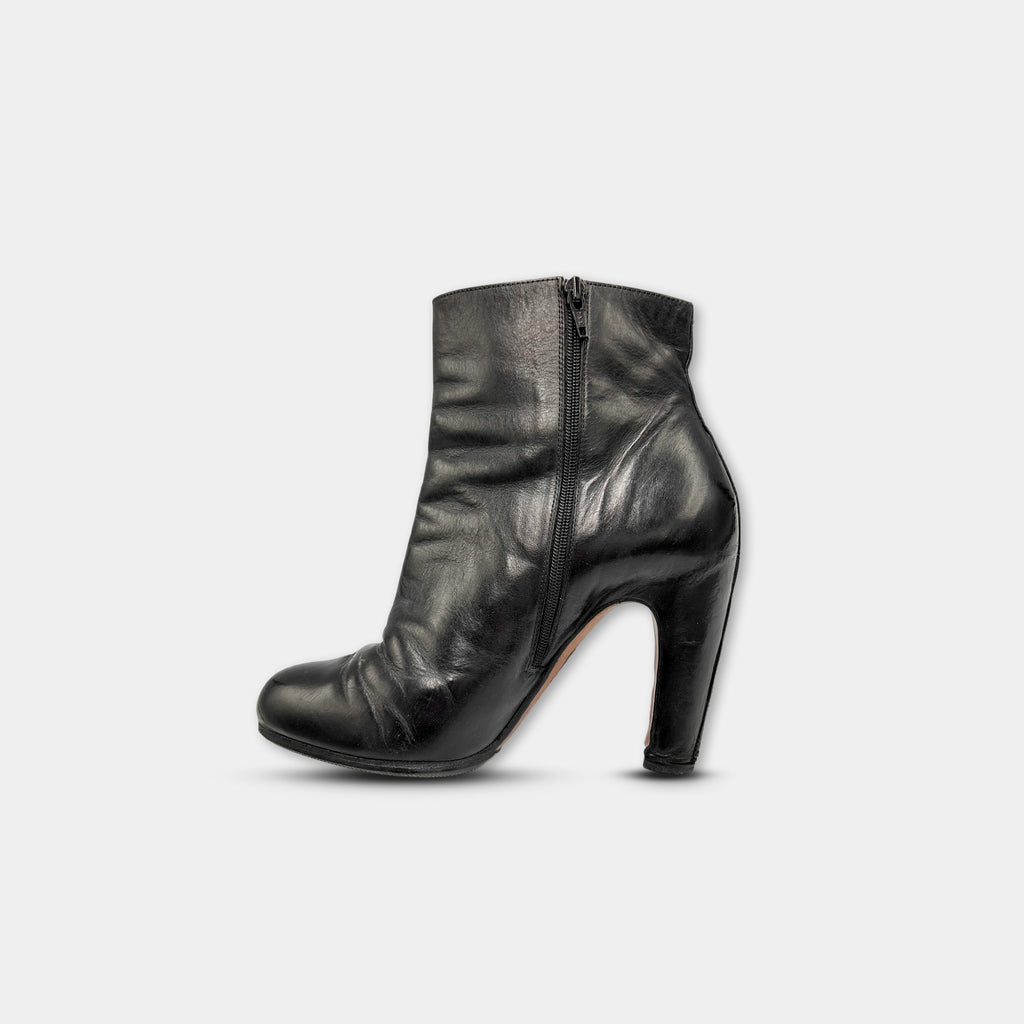 Maison Margiela Line 22 Leather Heeled Boots