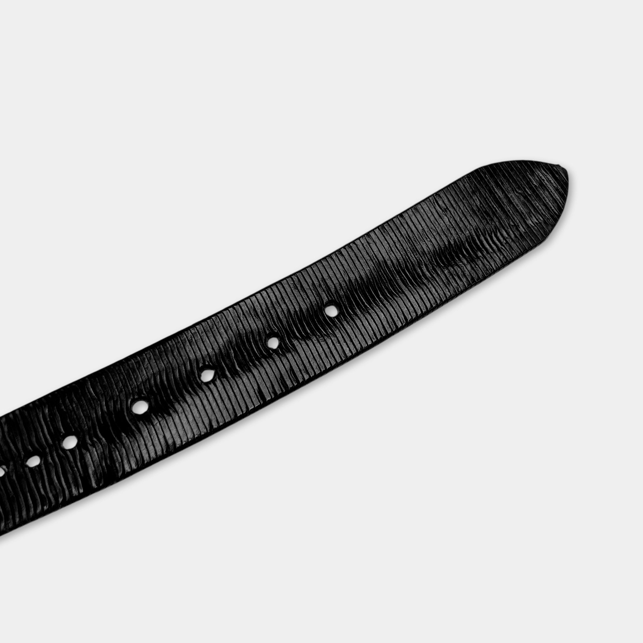 Maison Margiela MM1 Trompe L’œil "Corduroy" Embossed Leather Belt