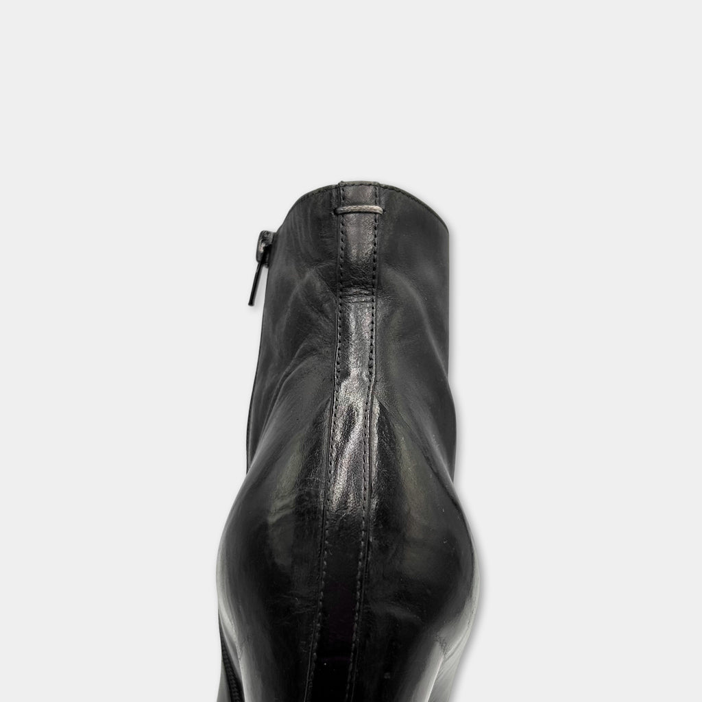 Maison Margiela Line 22 Leather Heeled Boots