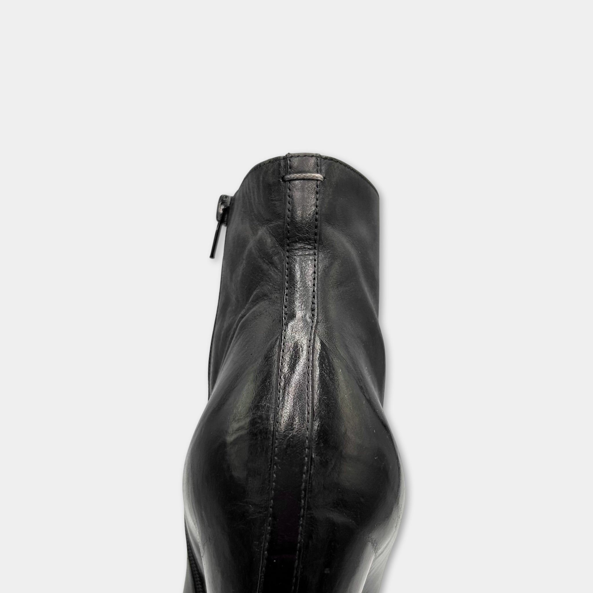 Maison Margiela Line 22 Leather Heeled Boots