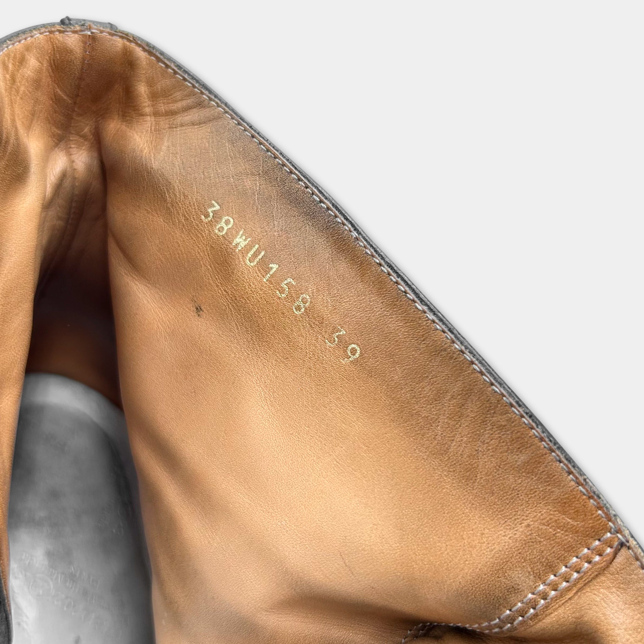 Maison Margiela Line 22 Leather Heeled Boots