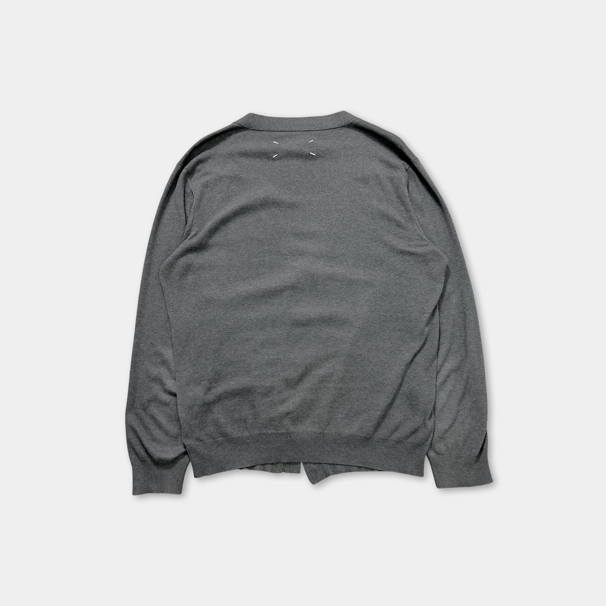 Maison Martin Margiela MM10 Classic Grey Cardigan