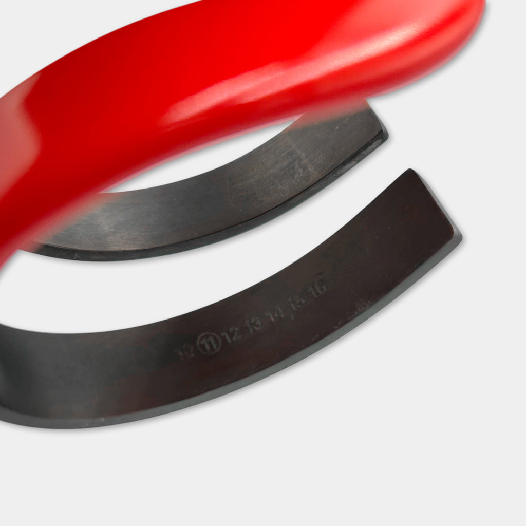 Maison Margiela MM11 Red and Black Magnet Bracelet
