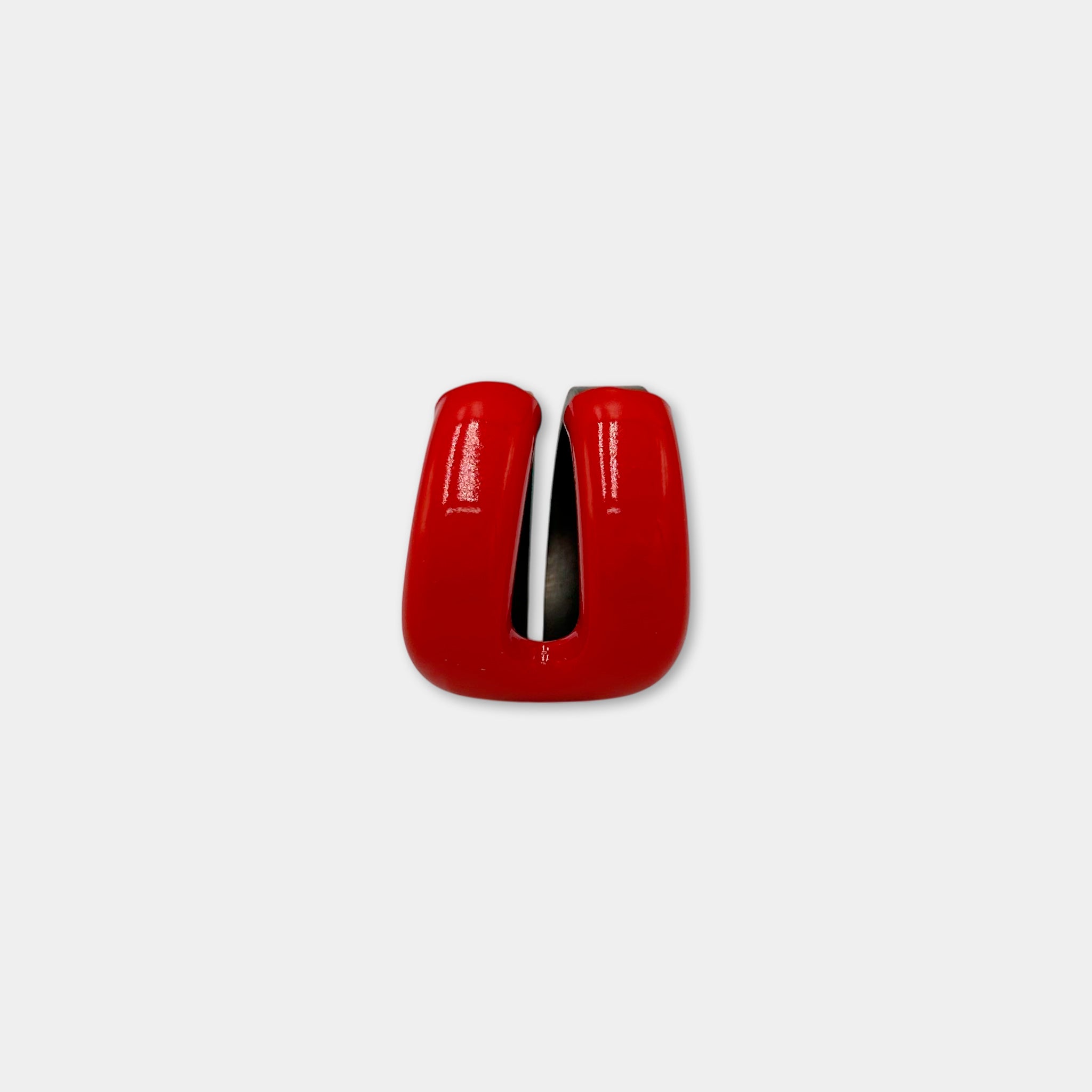 Maison Martin Margiela MM11 Circular Ring Red Black