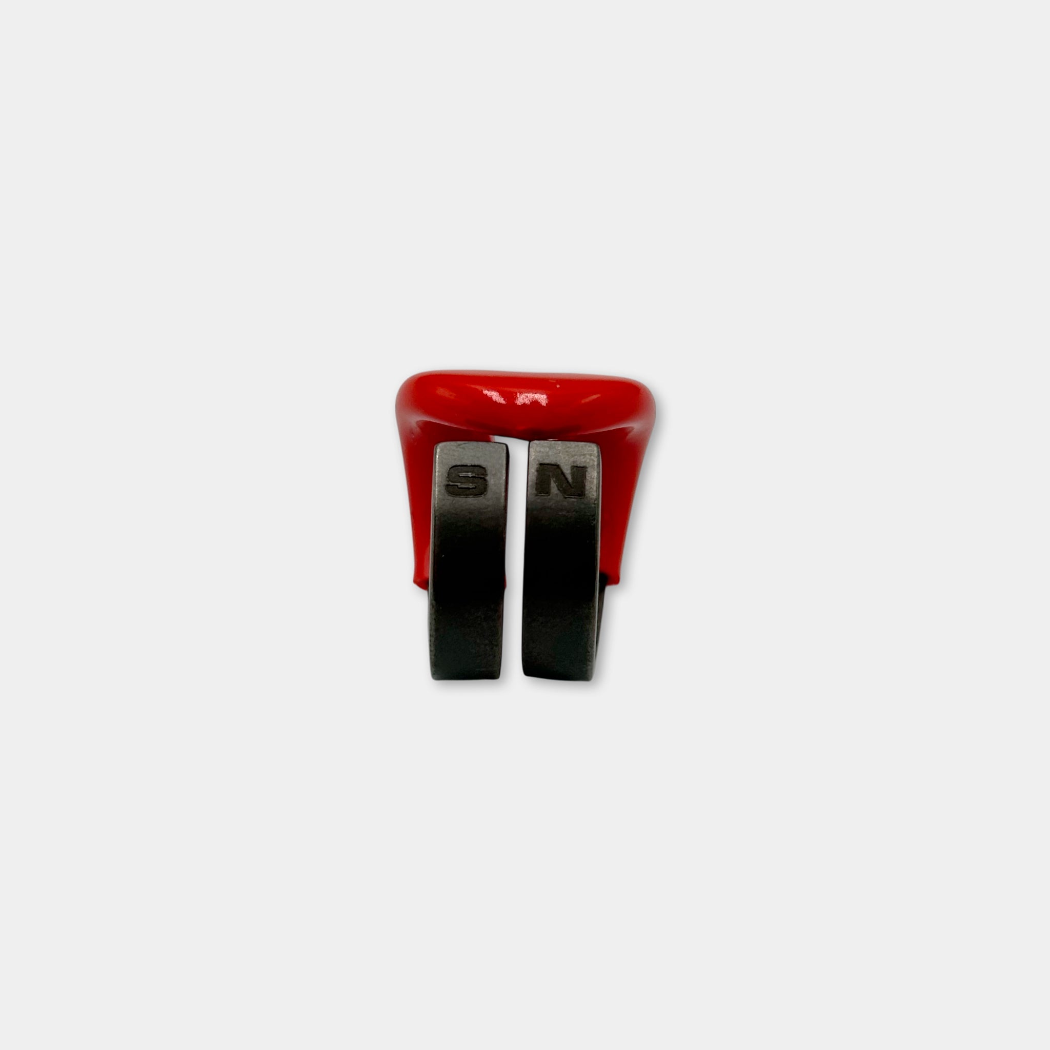 Maison Martin Margiela MM11 Circular Ring Red Black