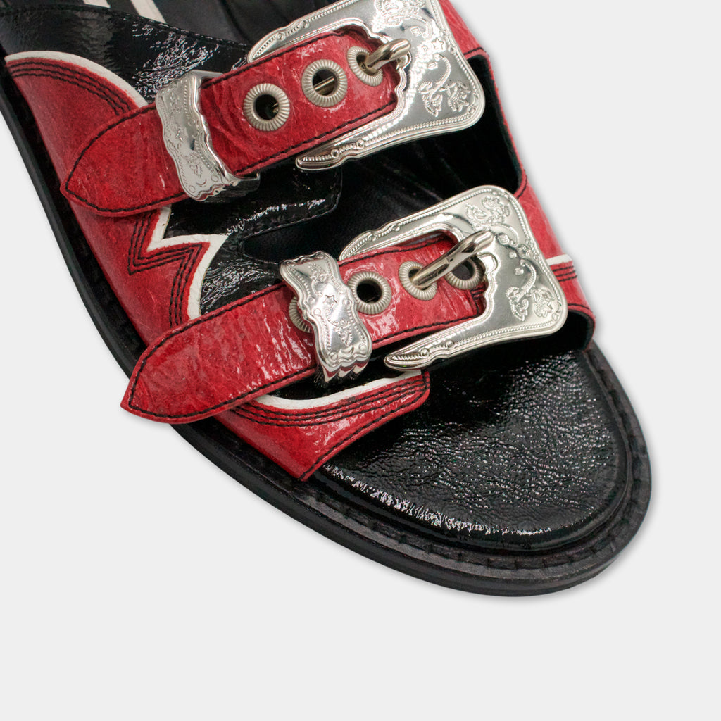 McQueen Buckle Sandals