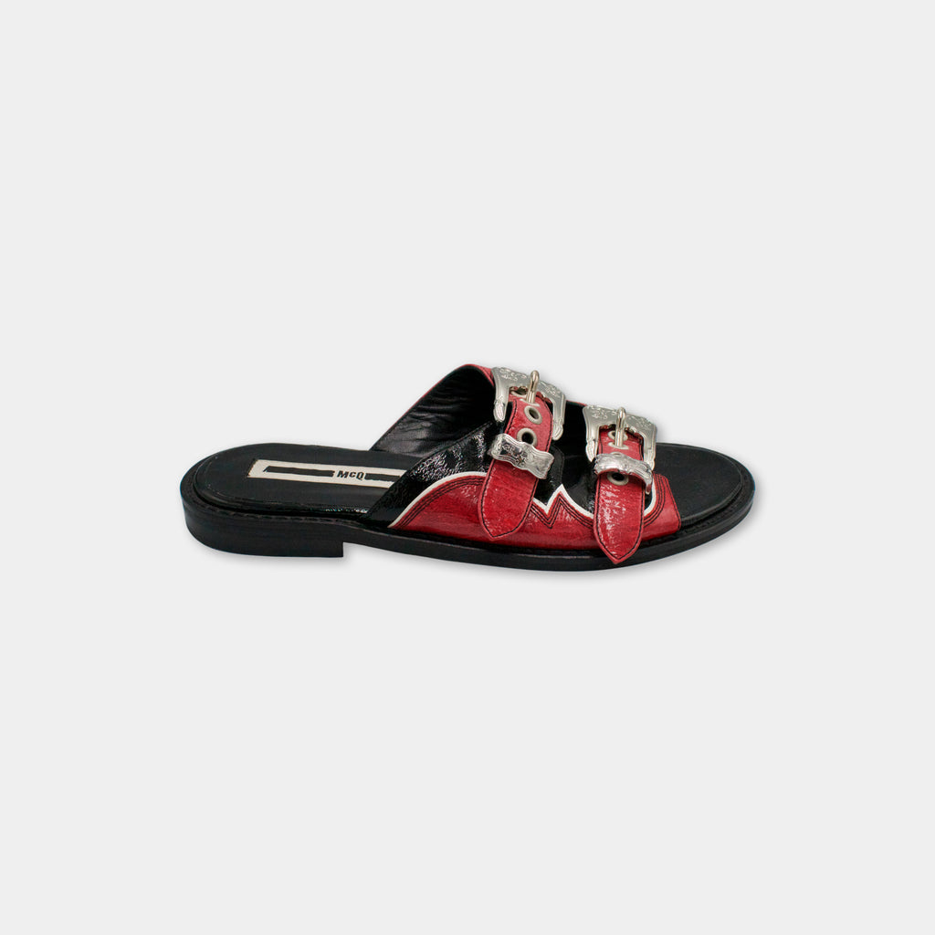 McQueen Buckle Sandals