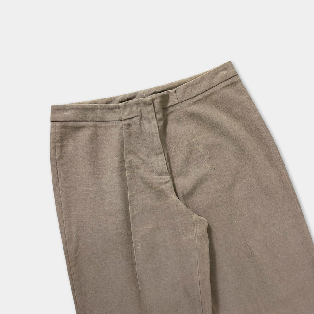 Mandarina Duck 2000s Textured Cotton Pants