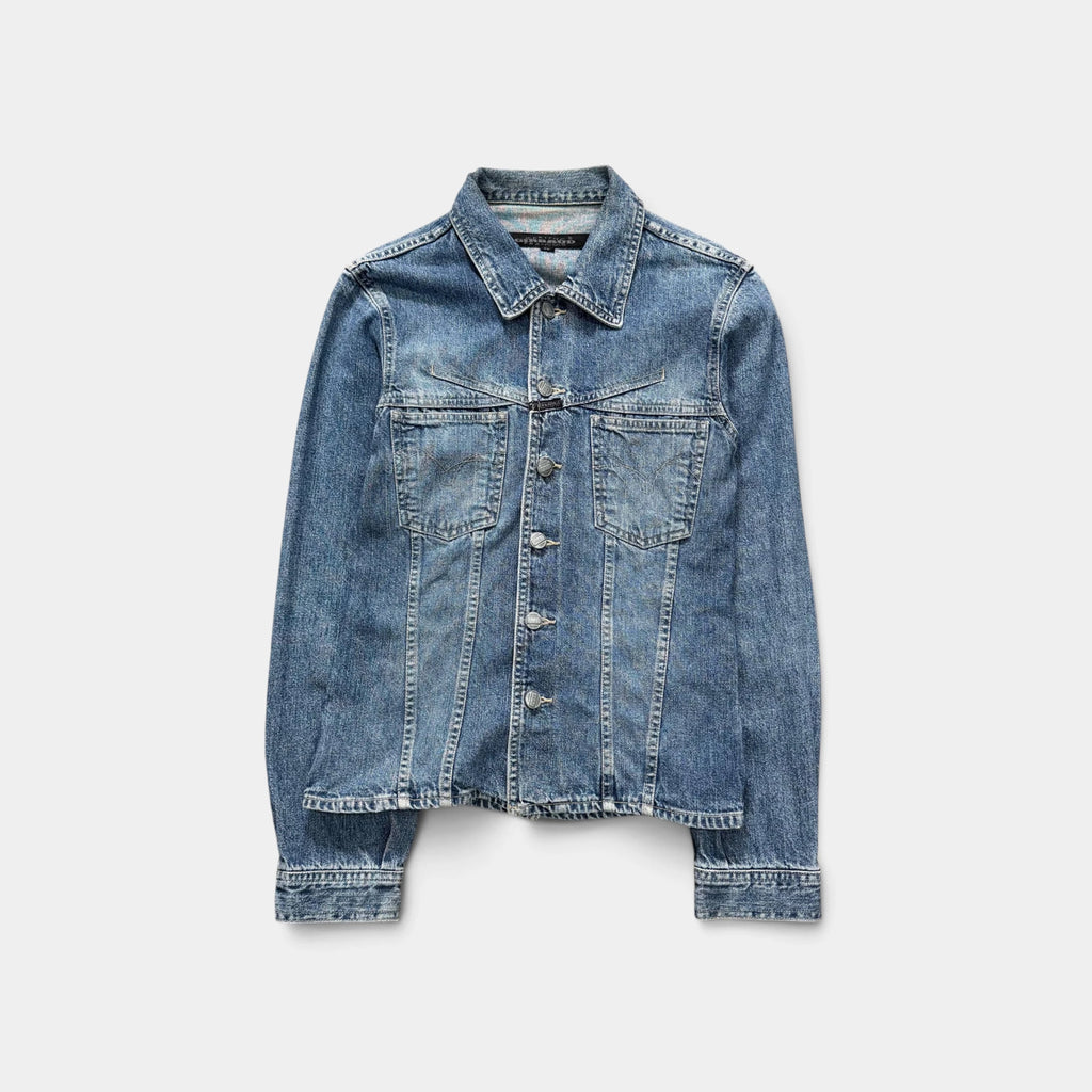 Marithé + François Girbaud Classic Blue Denim Jacket