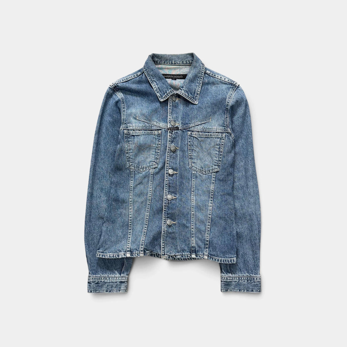 Marithé + François Girbaud Classic Blue Denim Jacket