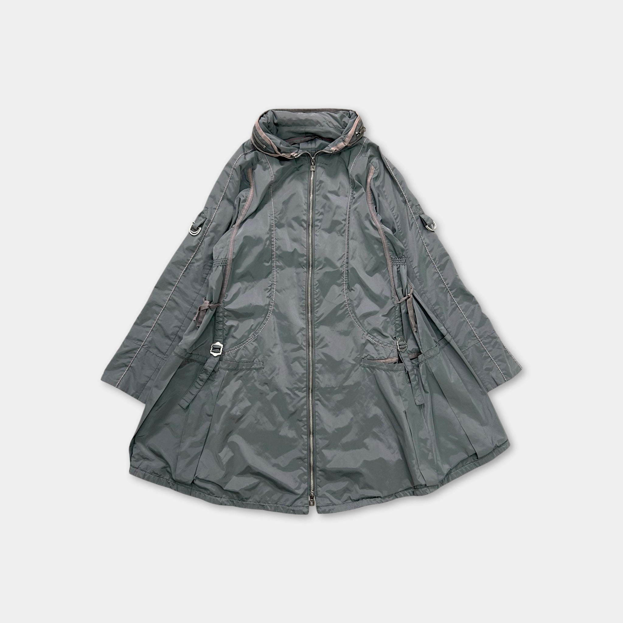 Marithé + François Girbaud Technical Nylon Dress Jacket