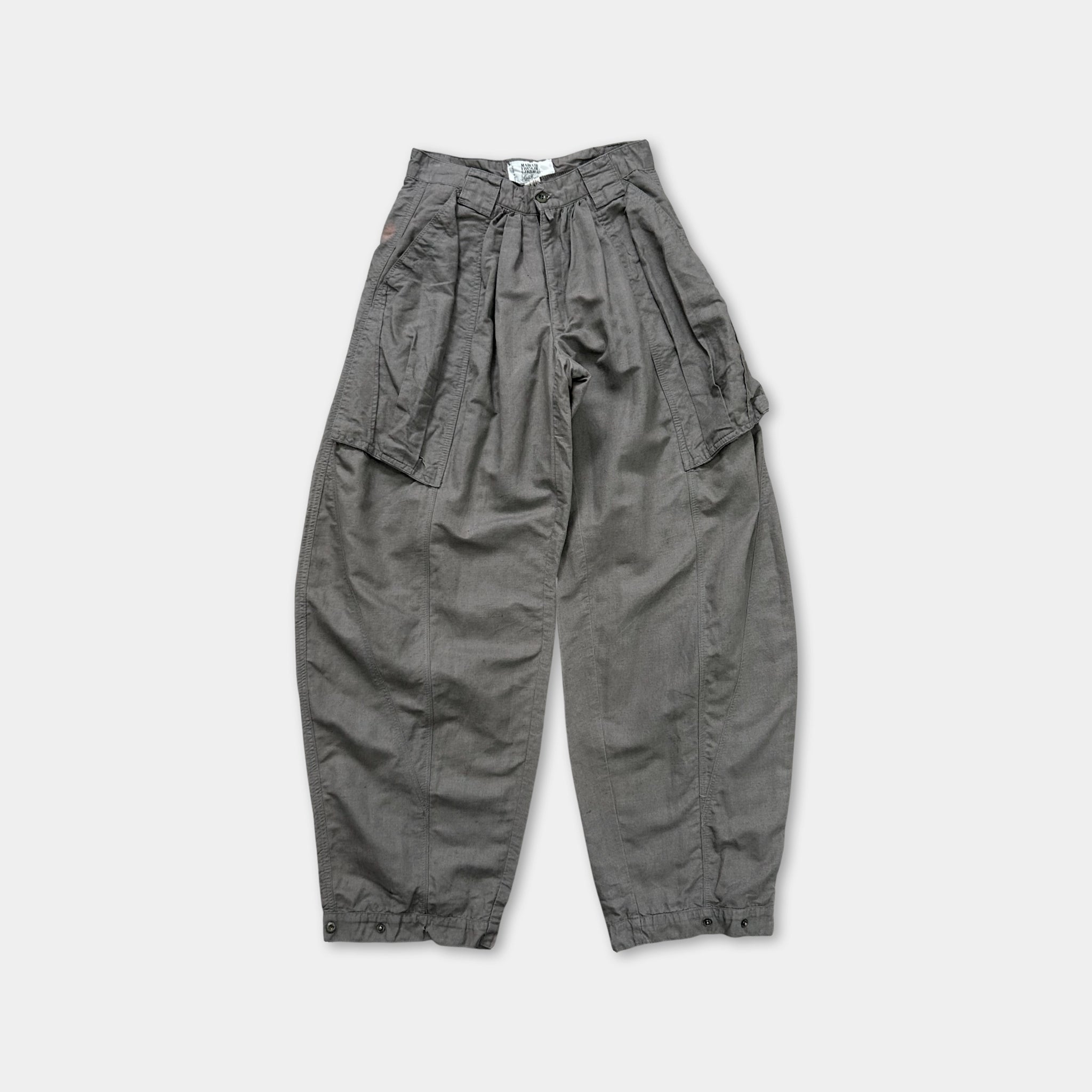 Marithé + François Girbaud Lightweight Grey Bombacho Pants