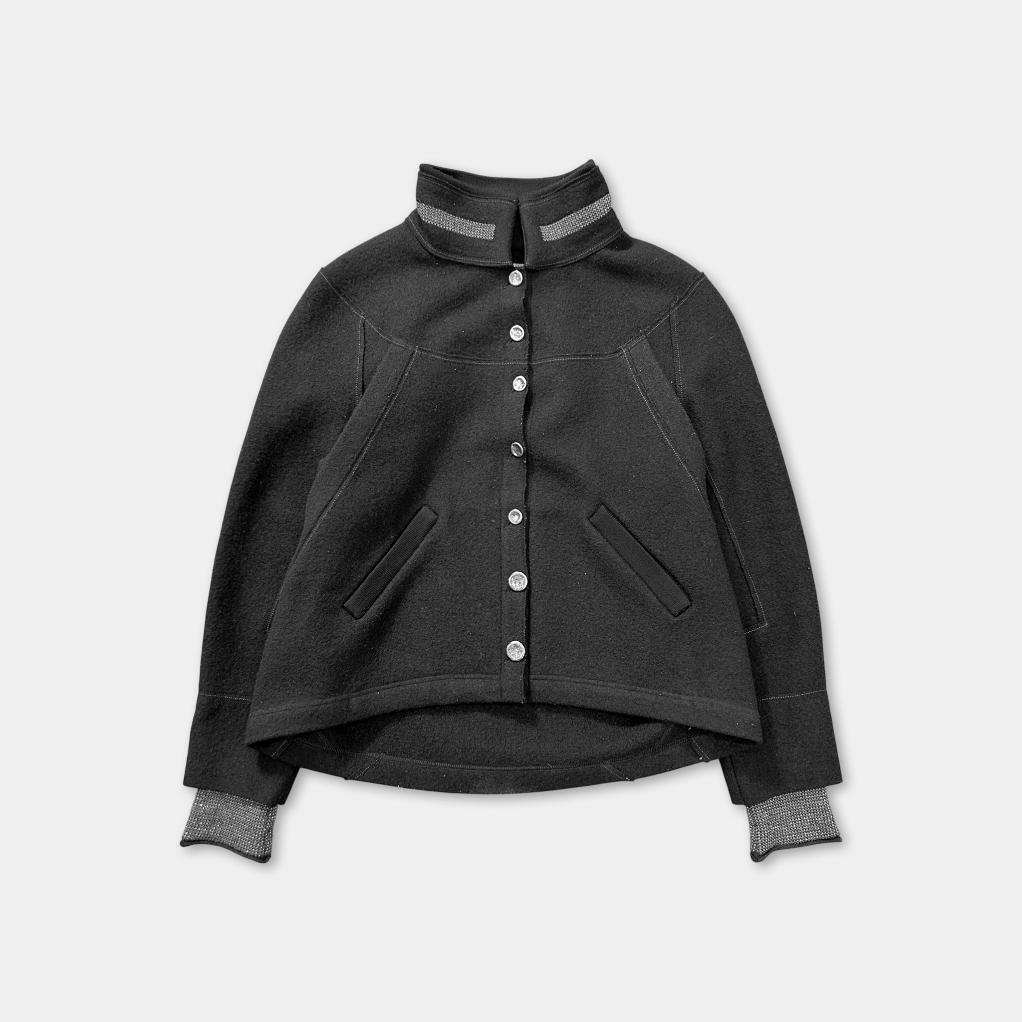 Marithé + François Girbaud Classic Wool Double Sleeve Jacket