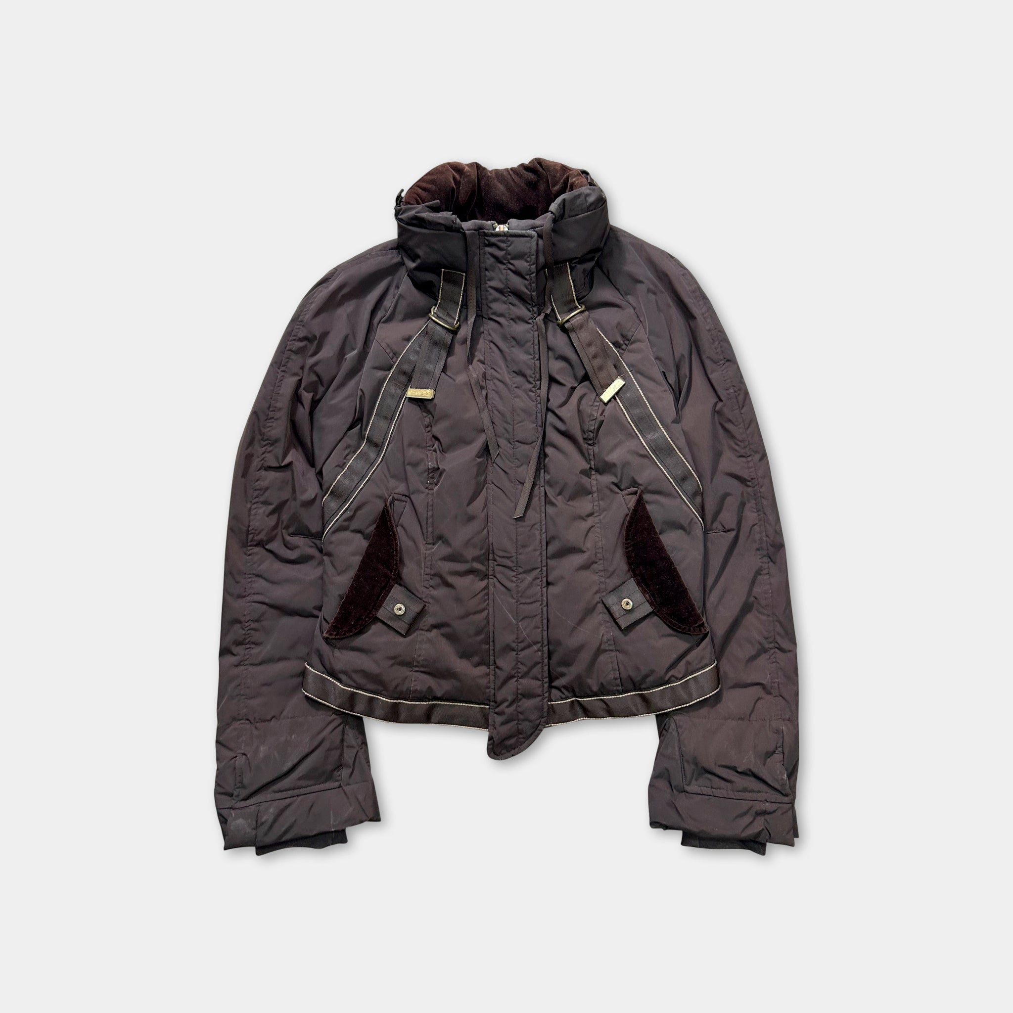 Marithé + François 2000's Girbaud Bondage Parachute Jacket