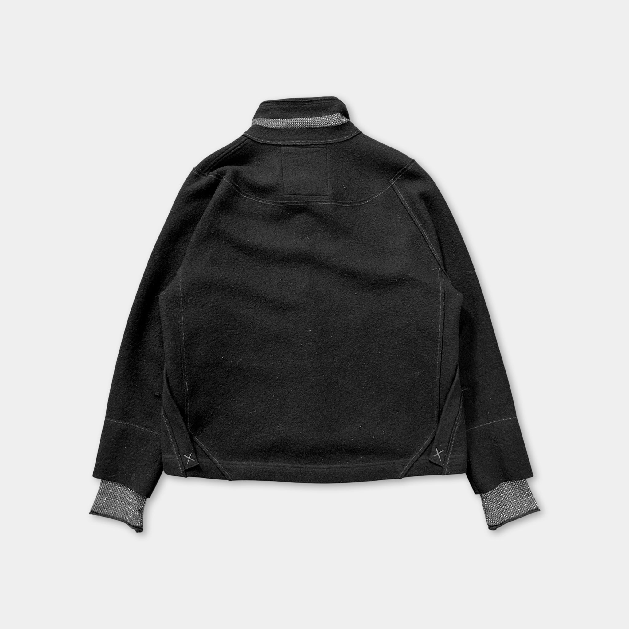 Marithé + François Girbaud Classic Wool Double Sleeve Jacket