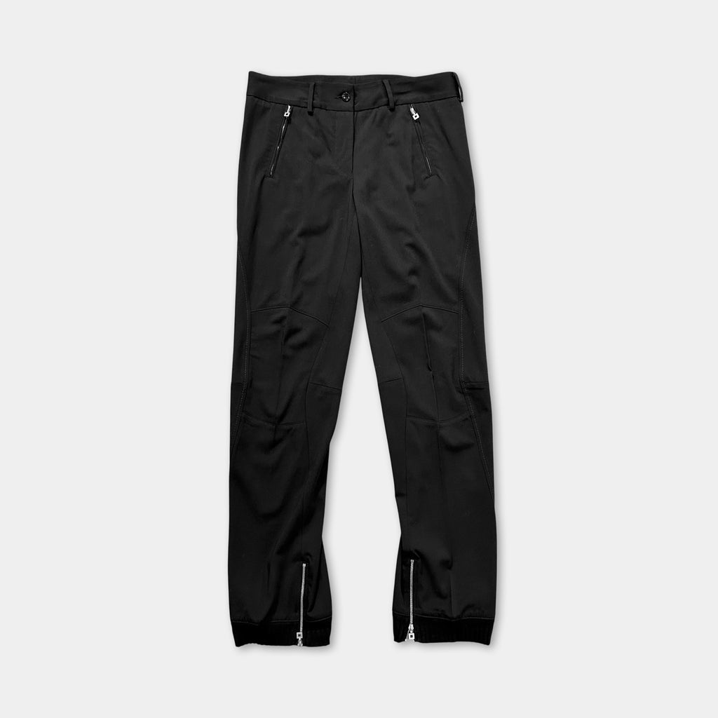 Marithé + François Girbaud Black Technical Style Pants