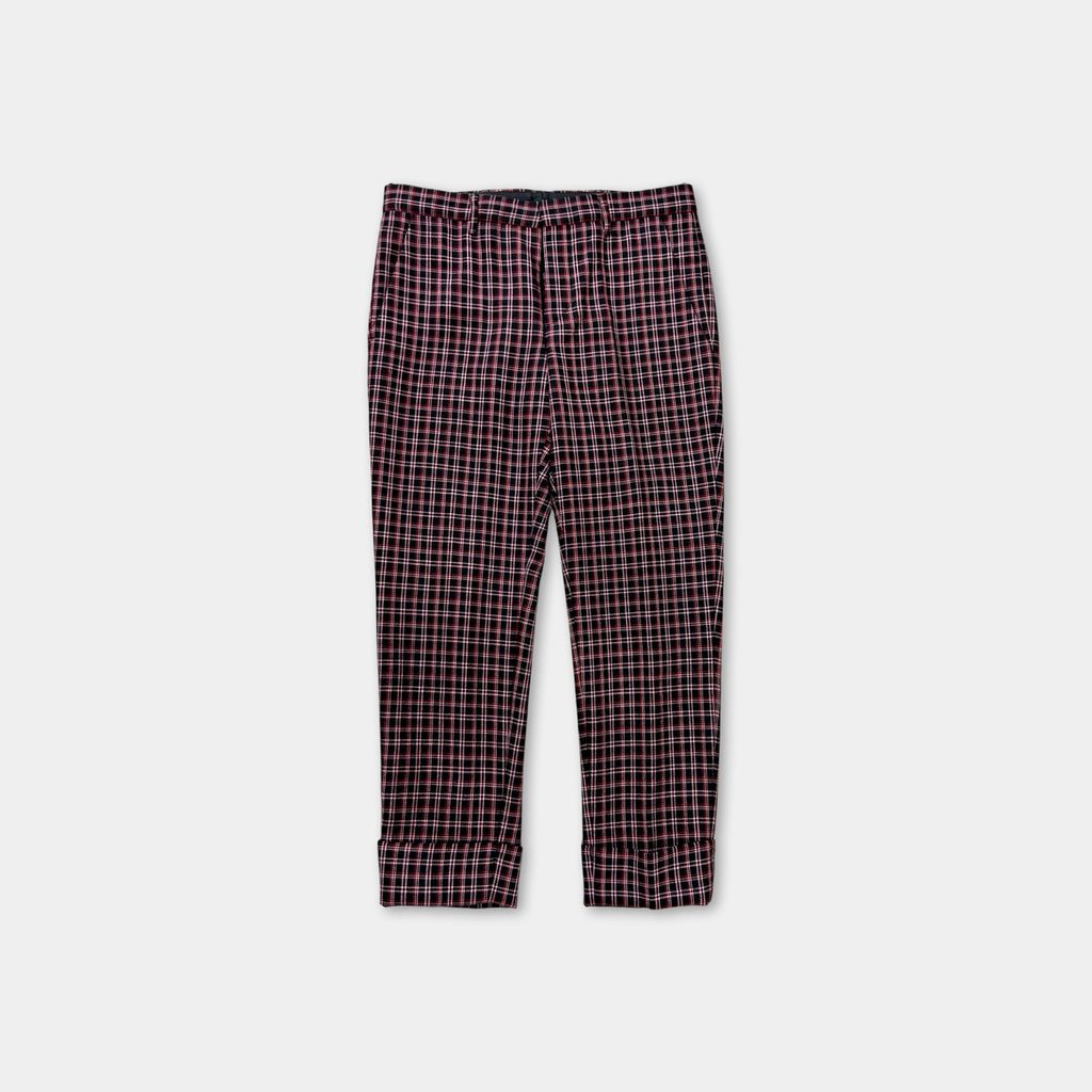 Miu Miu 3/4 Checkered Pants