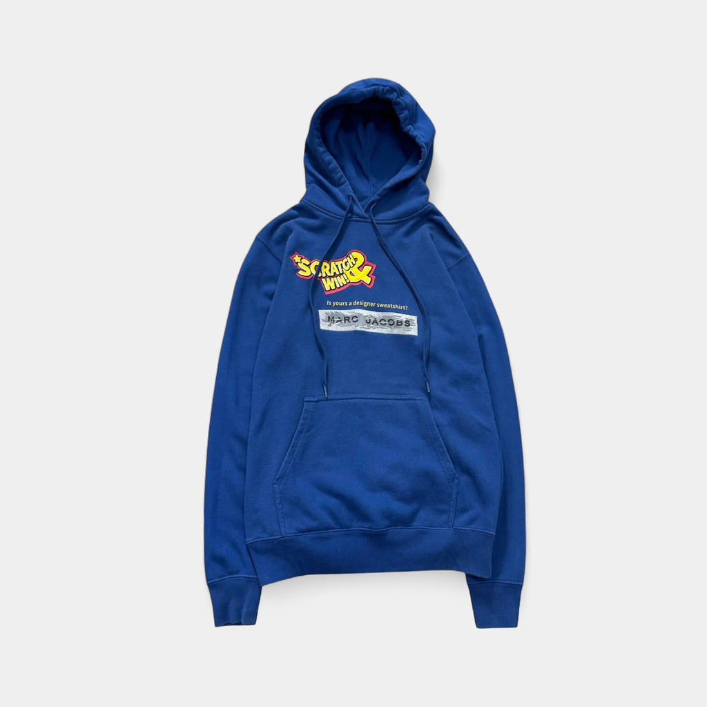 Marc Jacobs x IDEA 2018 'Scratch & Win' Embroidered Blue Hoodie