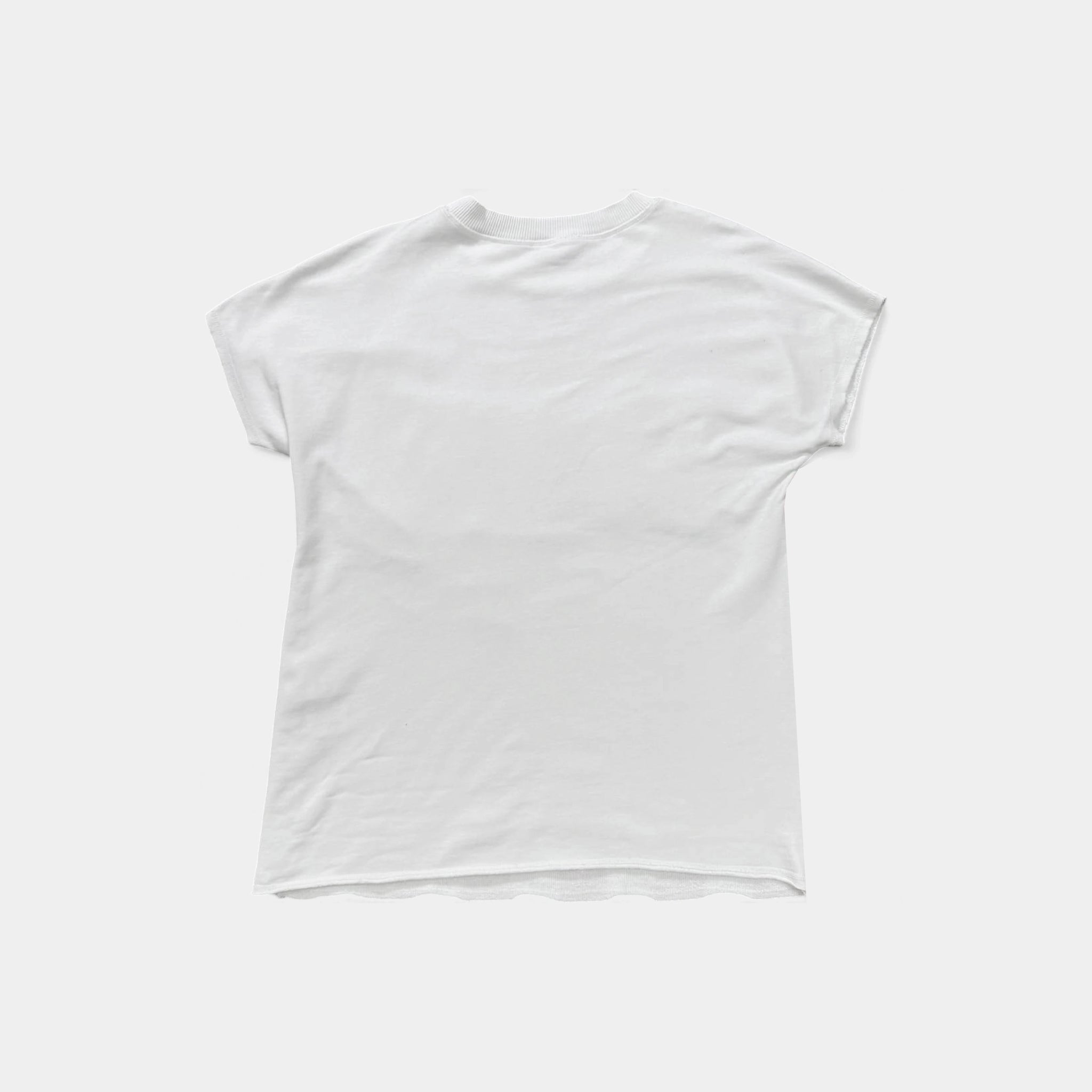 Love Moschino 2010s American Flag Appliqué Short-Sleeve Jersey White