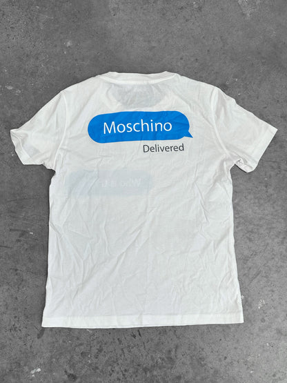 Moschino "Are you home alone?" Tee (S)