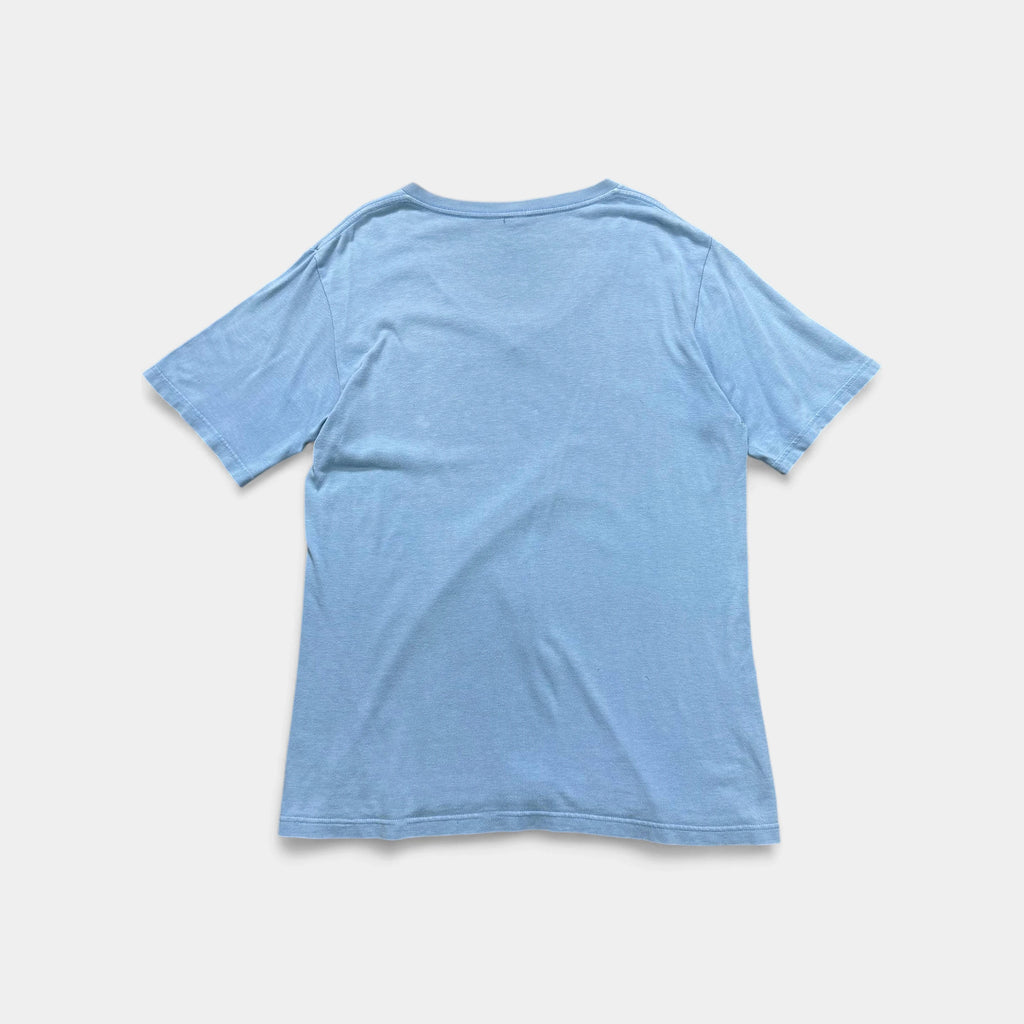 Number(N)ine SS03 'Rolling Stones' Patch V-Neck T-Shirt
