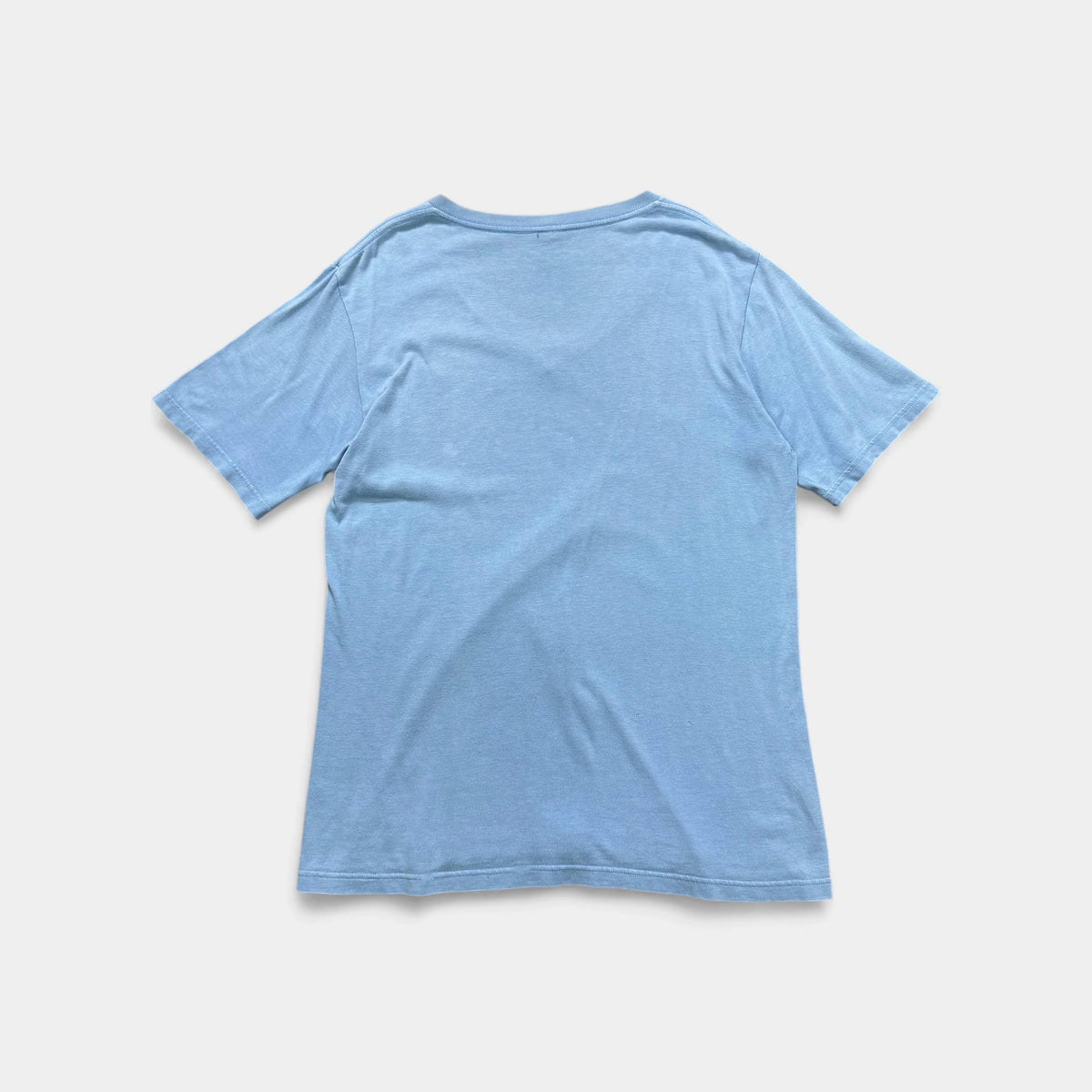 Number(N)ine SS03 'Rolling Stones' Patch V-Neck T-Shirt