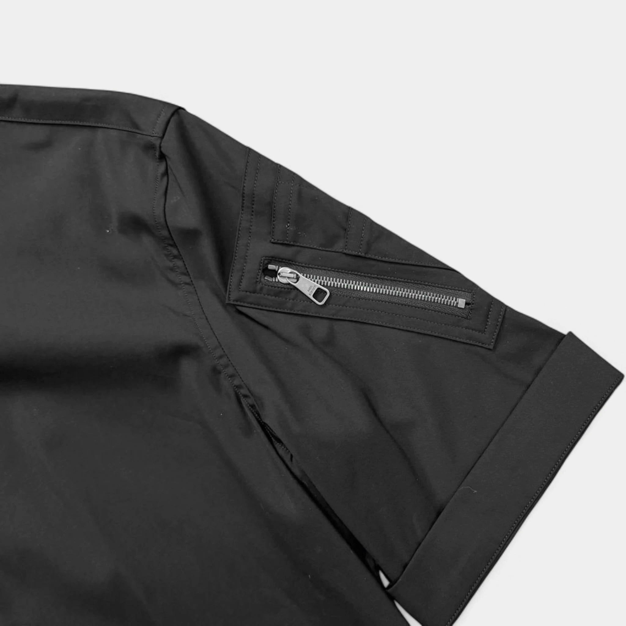 Neil Barrett 2010s Black Utility Shirt