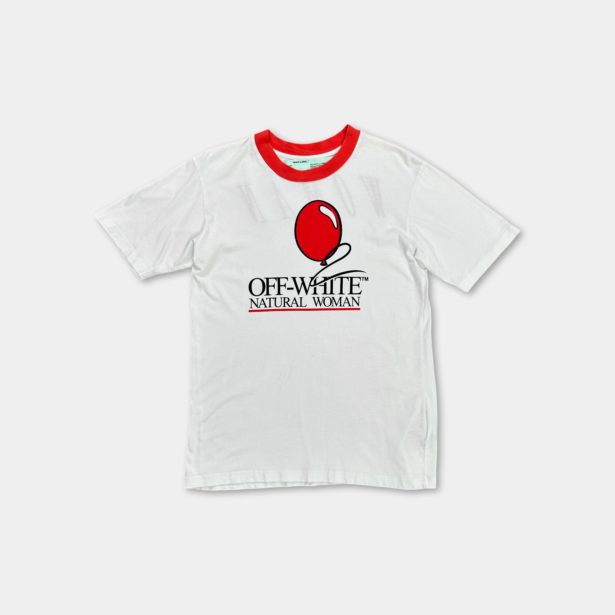Off-White Vintage Cotton White Red T-Shirts