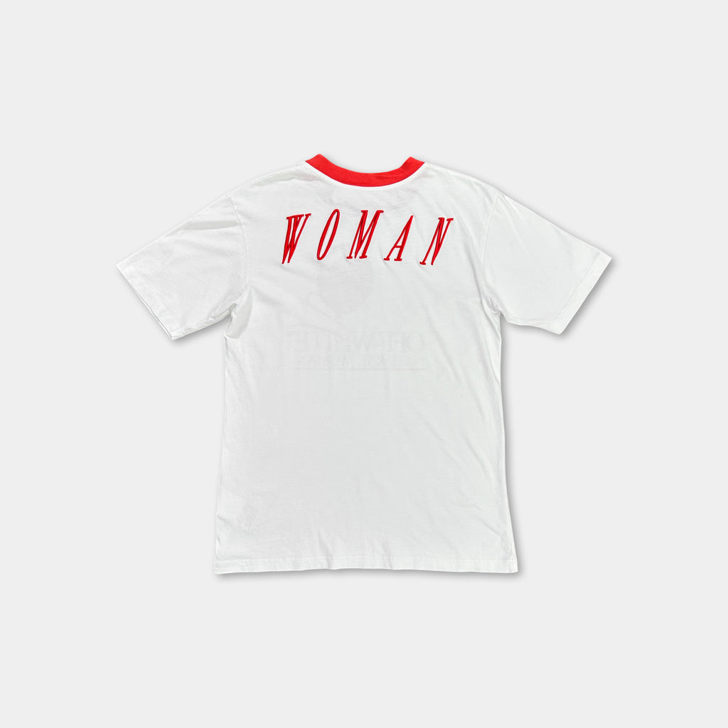 Off-White Vintage Cotton White Red T-Shirts
