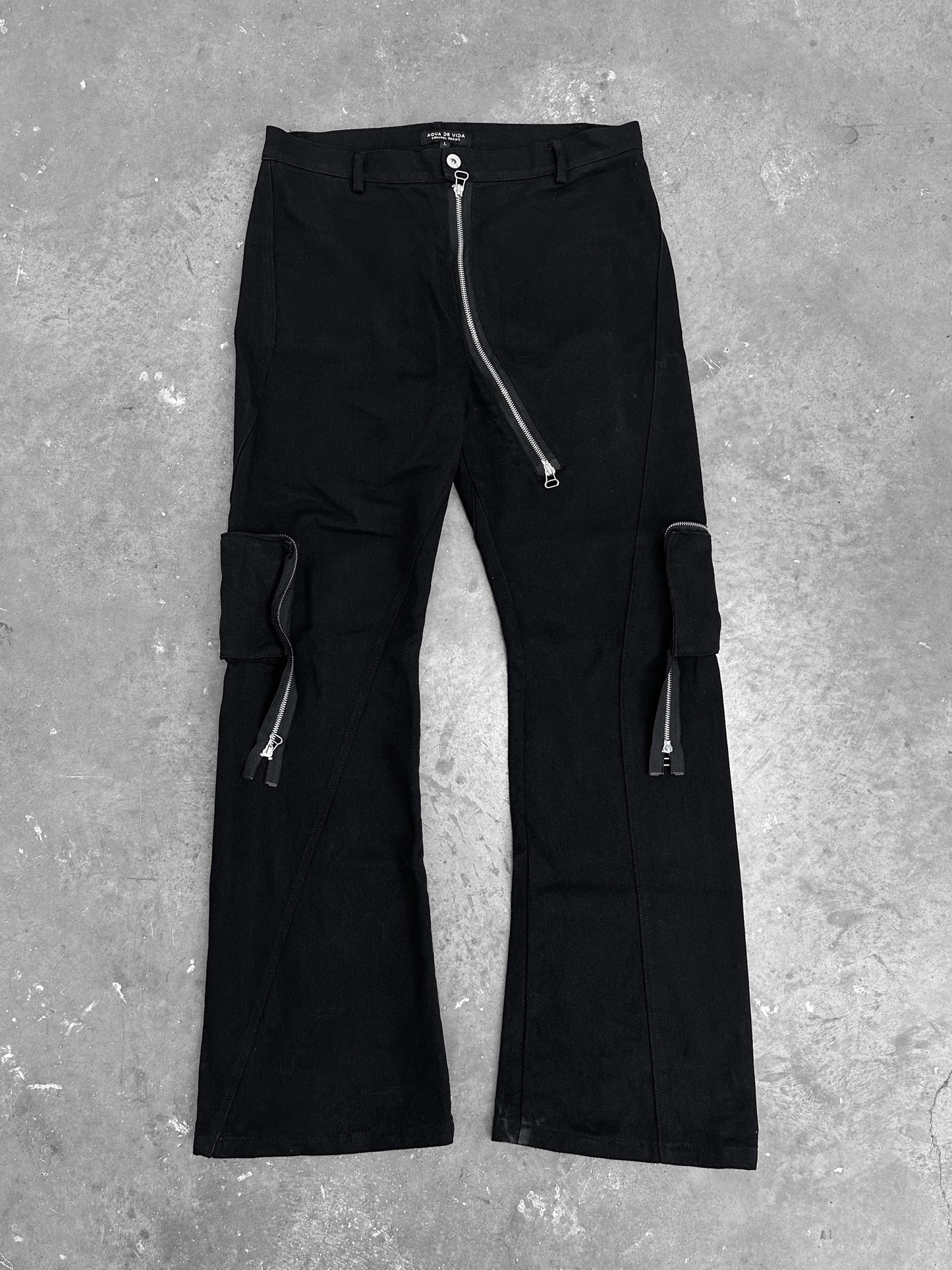 Aqua de Vida Super Zipper Cargo Pants