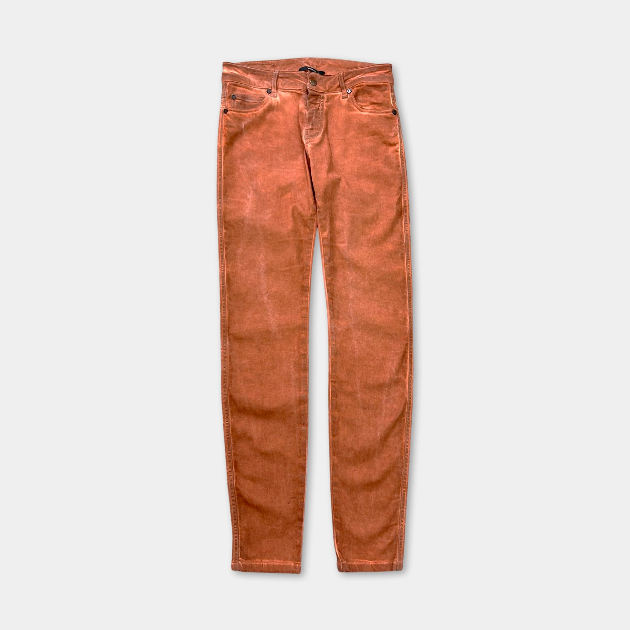 Plein Sud Terracota Denim Skinny Pants