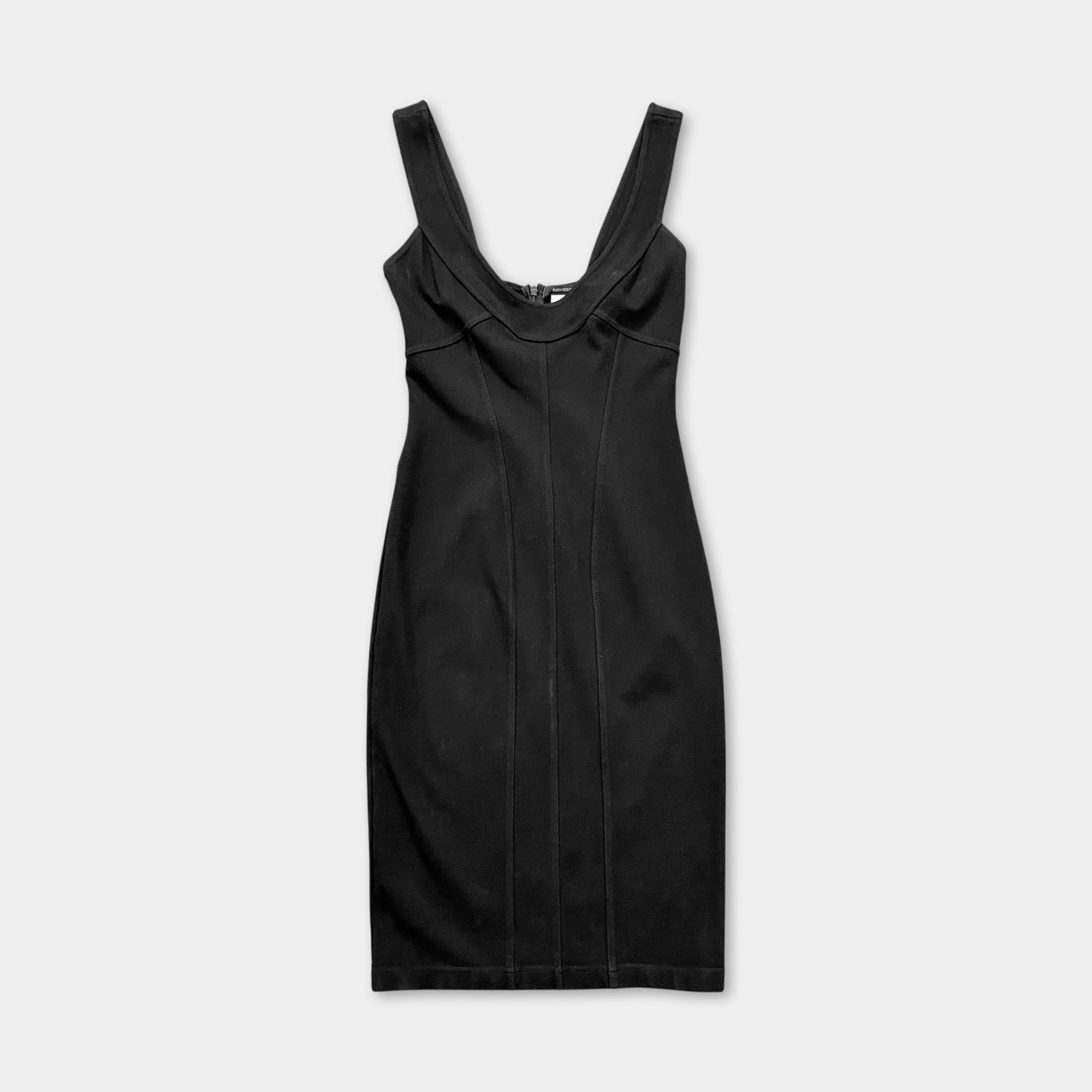 Plein Sud 2000's Black Dress