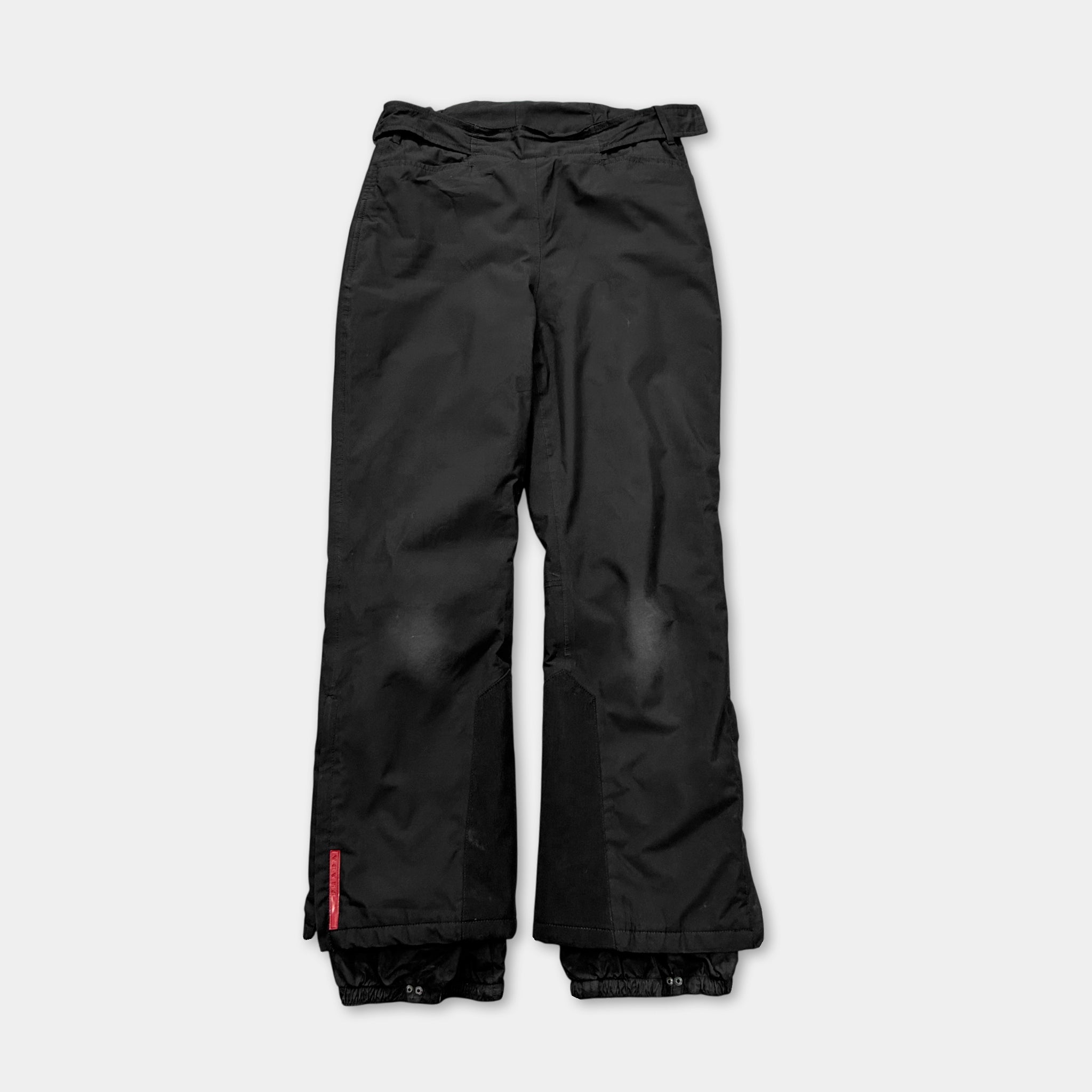 Prada 2000's Black Ski Pants