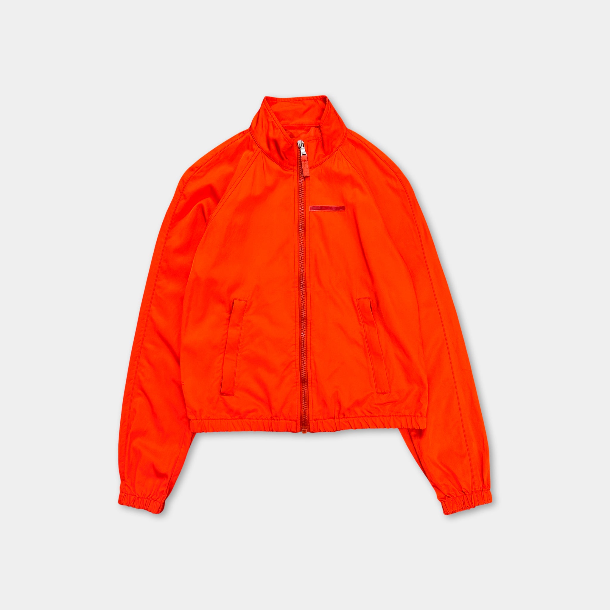 Prada Orange Technical Jacket
