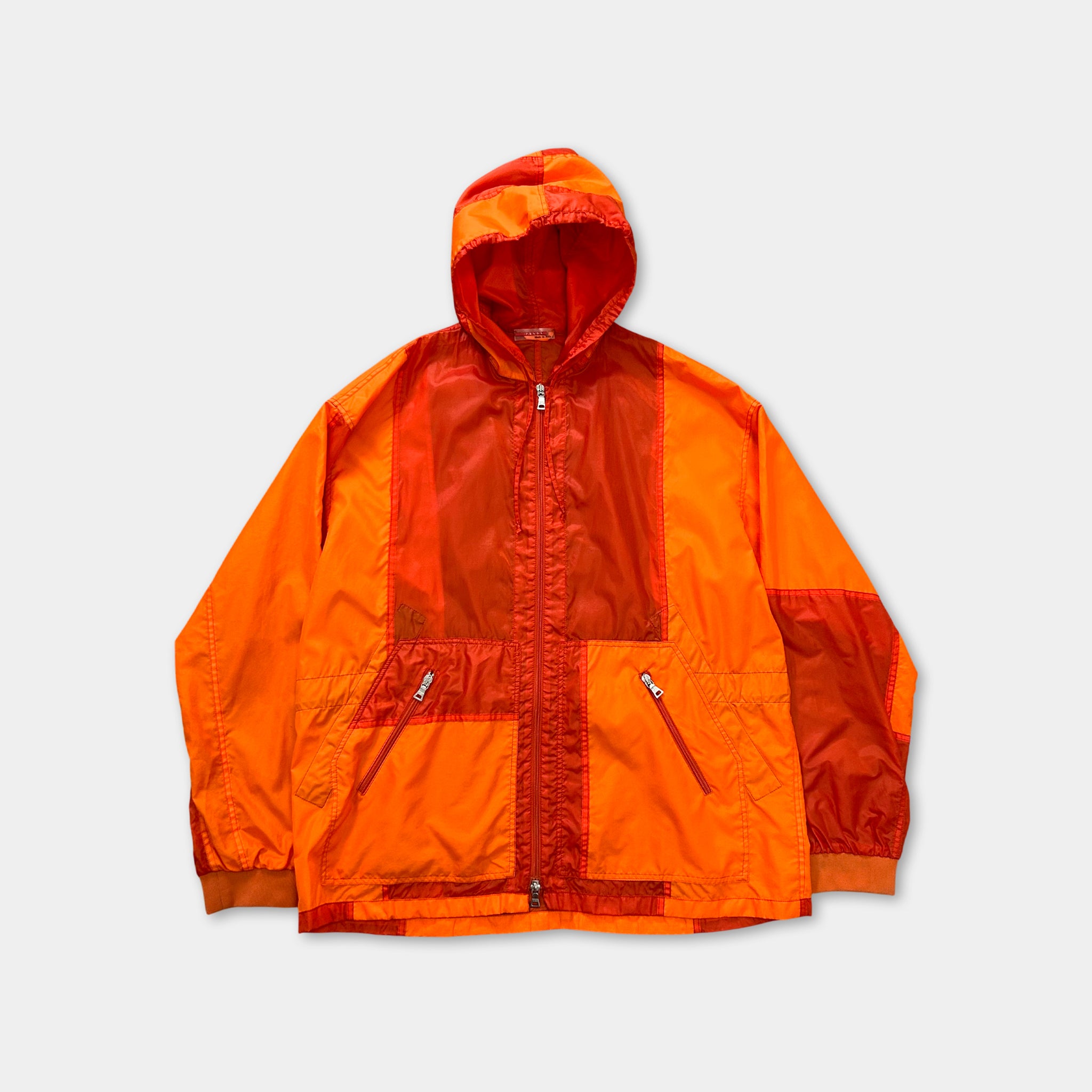 Prada Nylon Orange Light Jacket