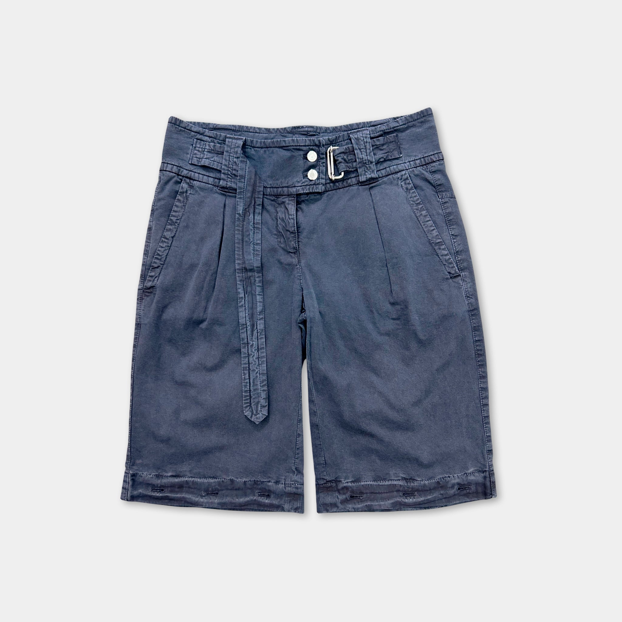 Prada Carpenter Shorts Washed Navy