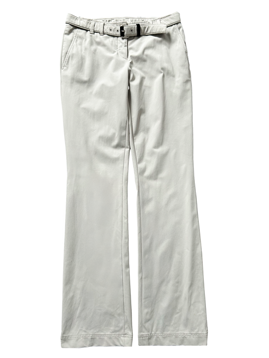 Prada 00's Red Tab Belt Pants (S)