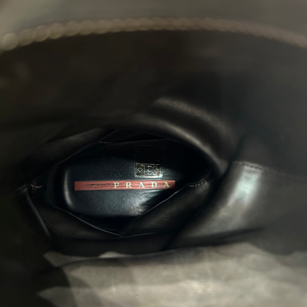 Prada Vintage High Leather Boots