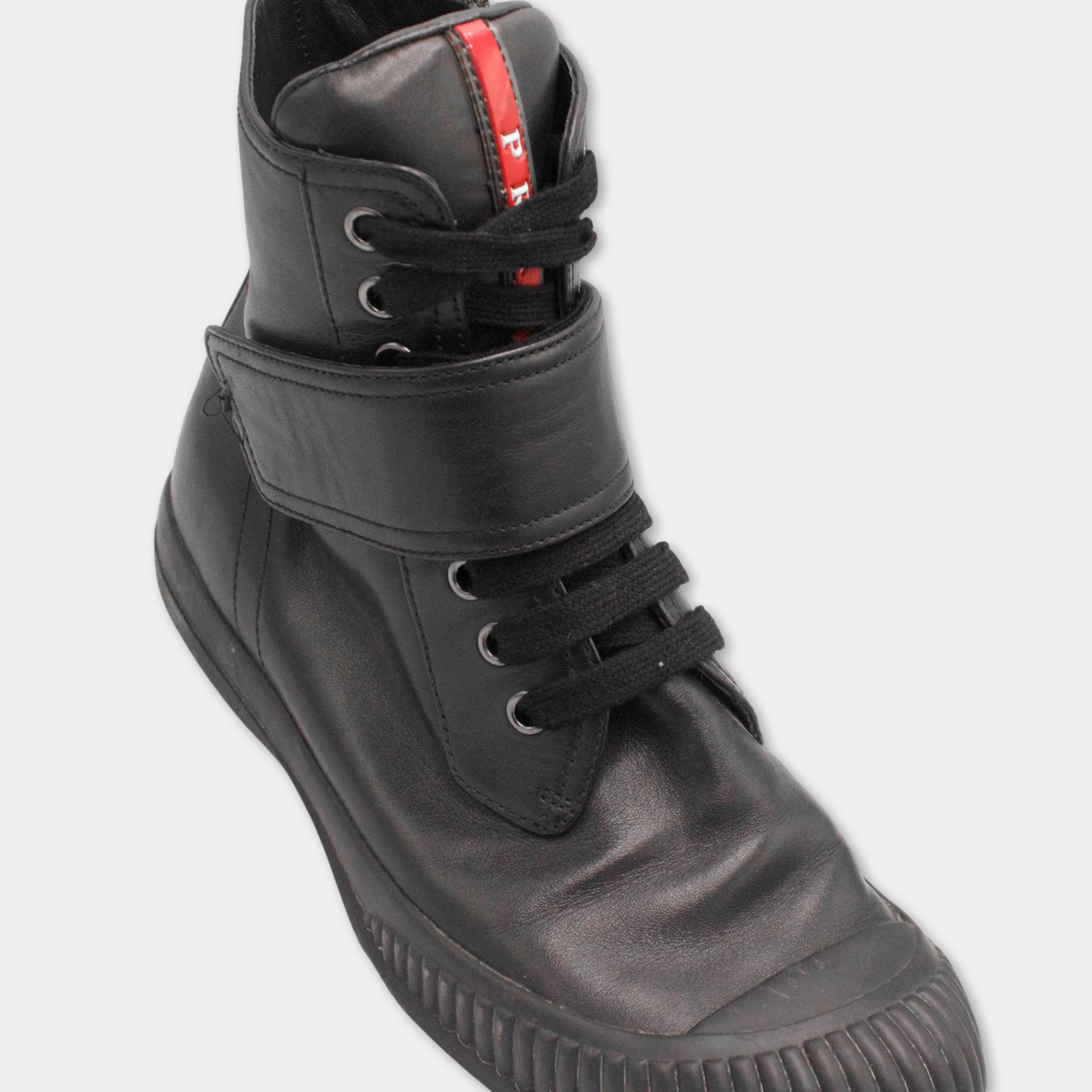 Prada Hi-top Duck Sneakers