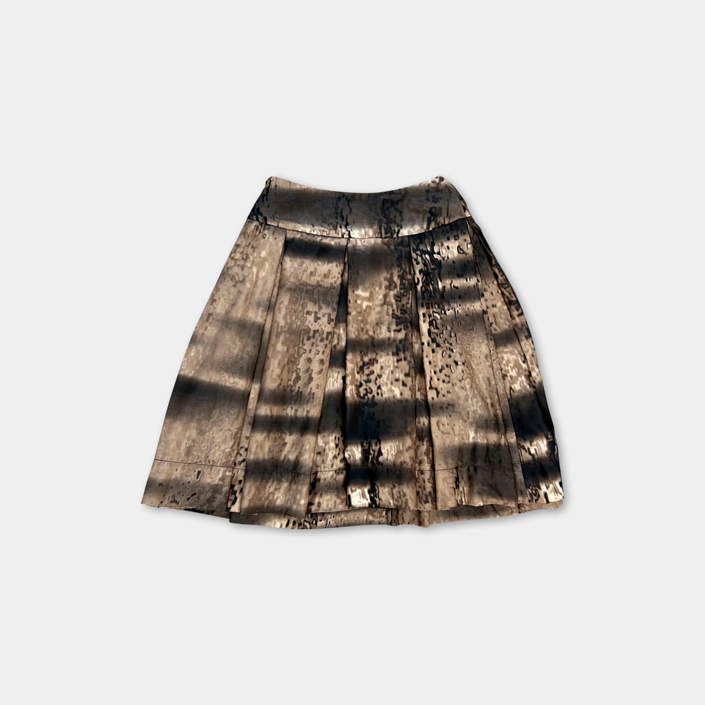 Prada FW2004 Nylon Printed Skirt