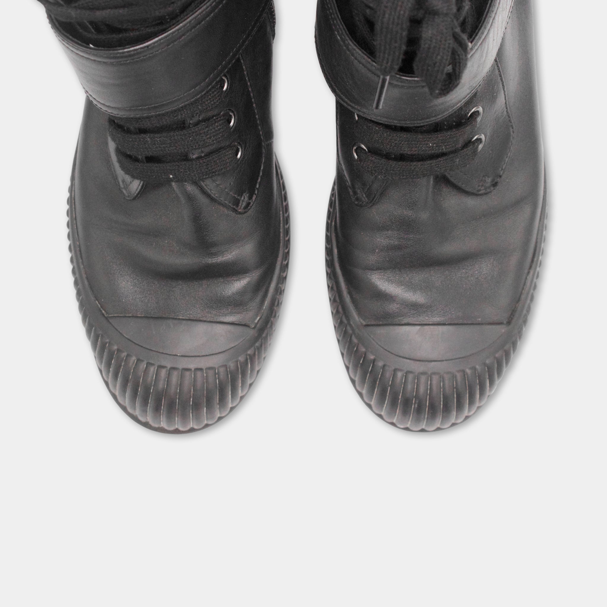 Prada Hi-top Duck Sneakers