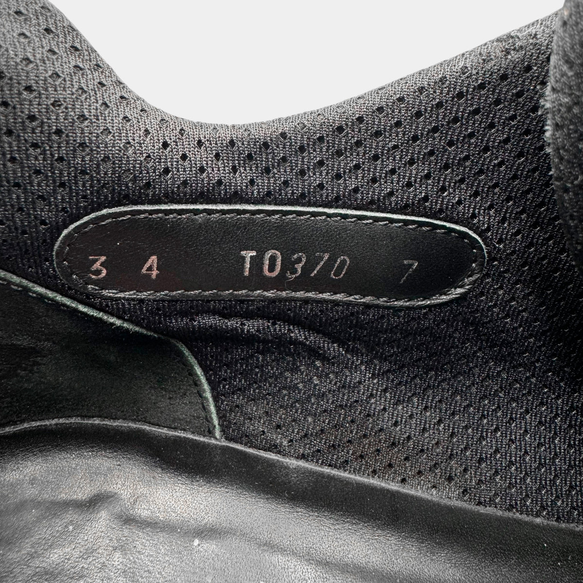 Prada Vintage Leather Lug Sole Derby Sneakers