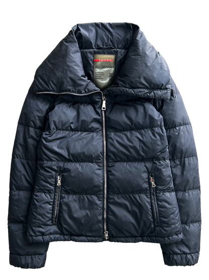Prada 00's Blue Puffer Jacket